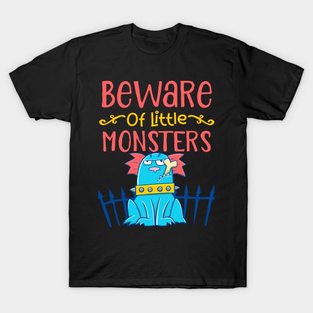 beware of little monsters T-Shirt by Imaginar.drawing